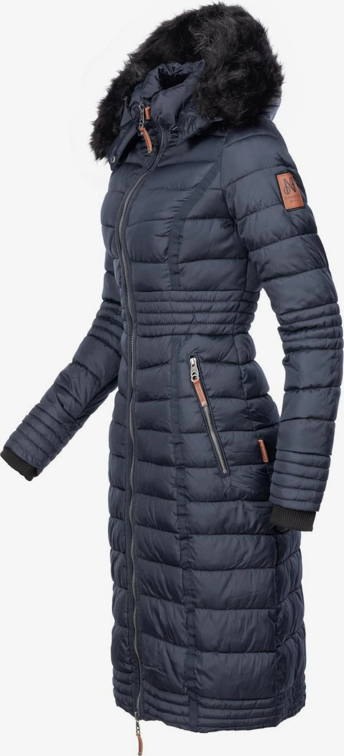 Navahoo Manteaux Dhiver Manteau D’hiver Umay Femme Bleu Nuit 2 Navahoo Manteaux Dhiver Manteau D’hiver Umay Femme Bleu Nuit – Image 2