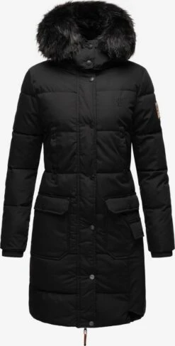 Navahoo Manteaux Dhiver Manteau D’hiver Cosimaa Femme Noir -Navahoo 02c88be740d06837df11785f3c49716d
