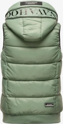 Navahoo Vestes Sans Manches Gilet Kassidy Femme Vert Clair -Navahoo 02d4a1b00703da6cd850a43753437705