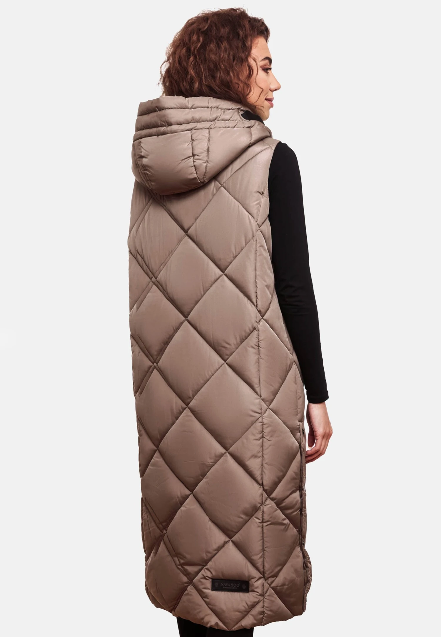 Navahoo Vestes Sans Manches Gilet Schnuckel Femme Noisette 8 Navahoo Vestes Sans Manches Gilet Schnuckel Femme Noisette – Image 8