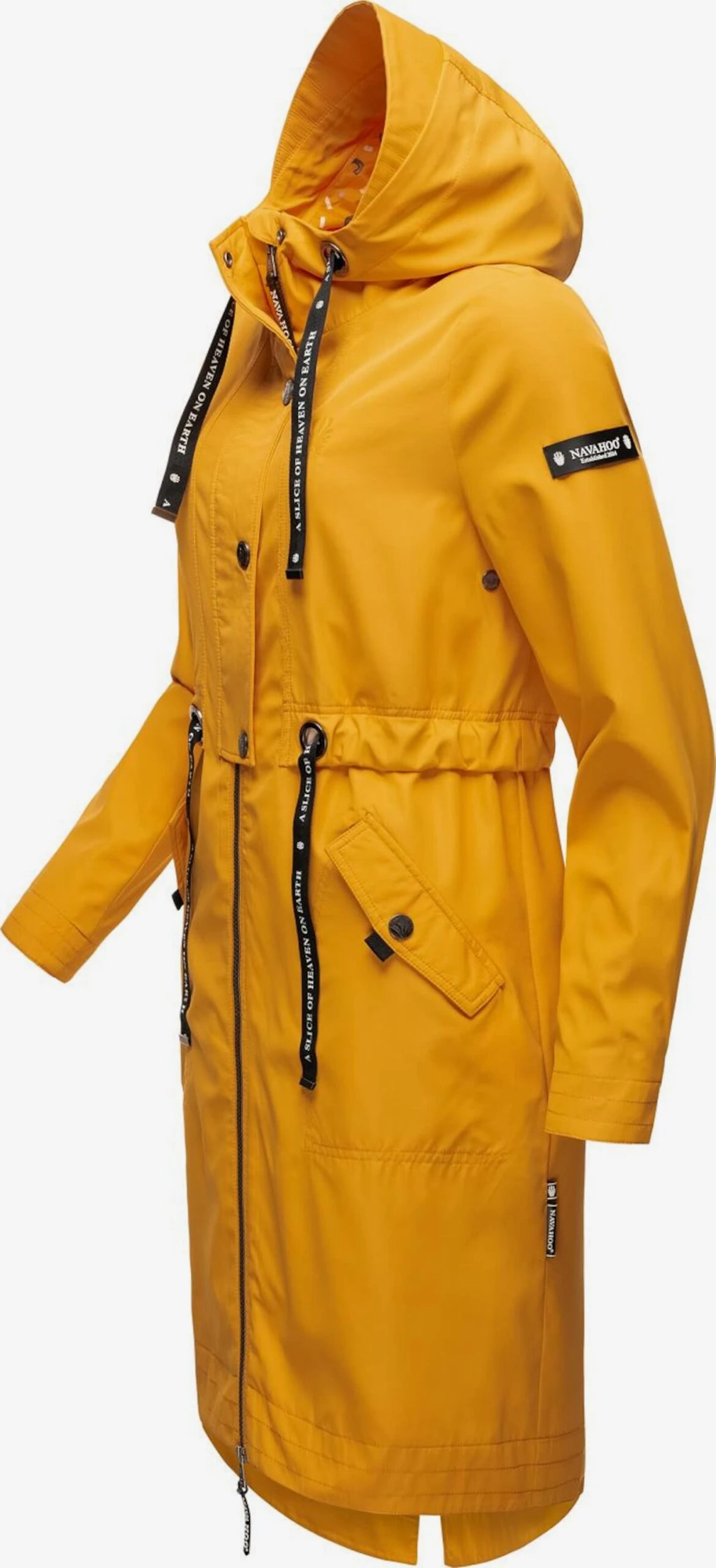 Navahoo Parkas Parka Mi-saison Josinaa Femme Jaune 2 Navahoo Parkas Parka Mi-saison Josinaa Femme Jaune – Image 2