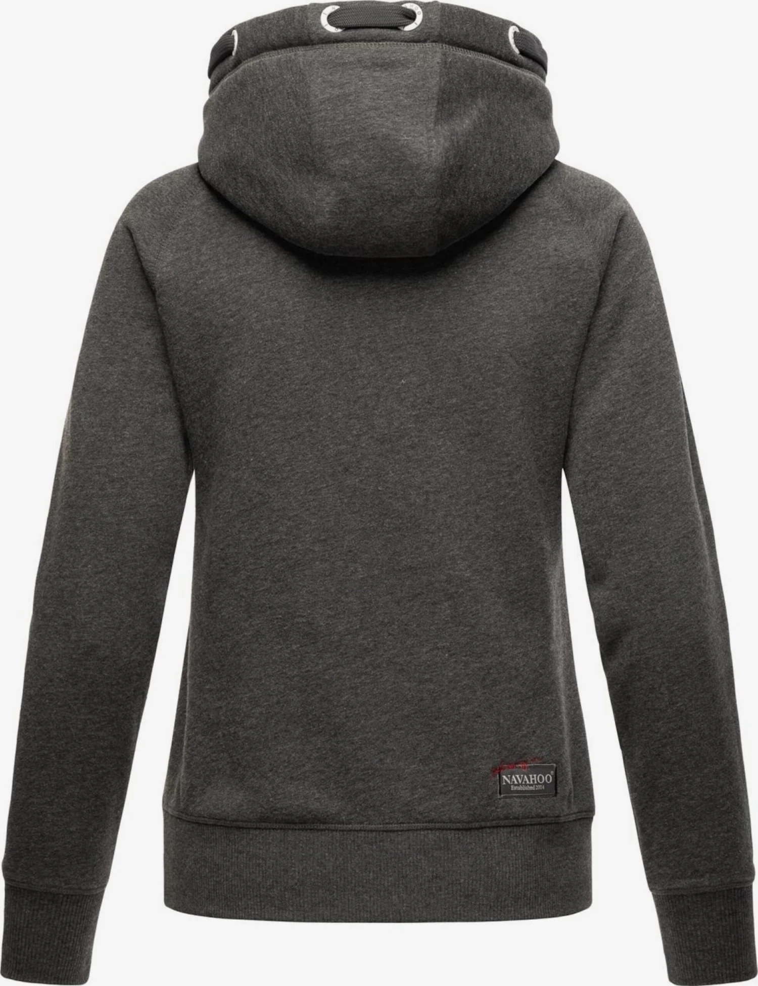 Navahoo Sweats à Capuche Sweat-shirt Liebesmäuschen Femme Gris Foncé 4 Navahoo Sweats à Capuche Sweat-shirt Liebesmäuschen Femme Gris Foncé – Image 4