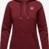 Navahoo Sweats à Capuche Sweat-shirt Zauberelfe Femme Bordeaux