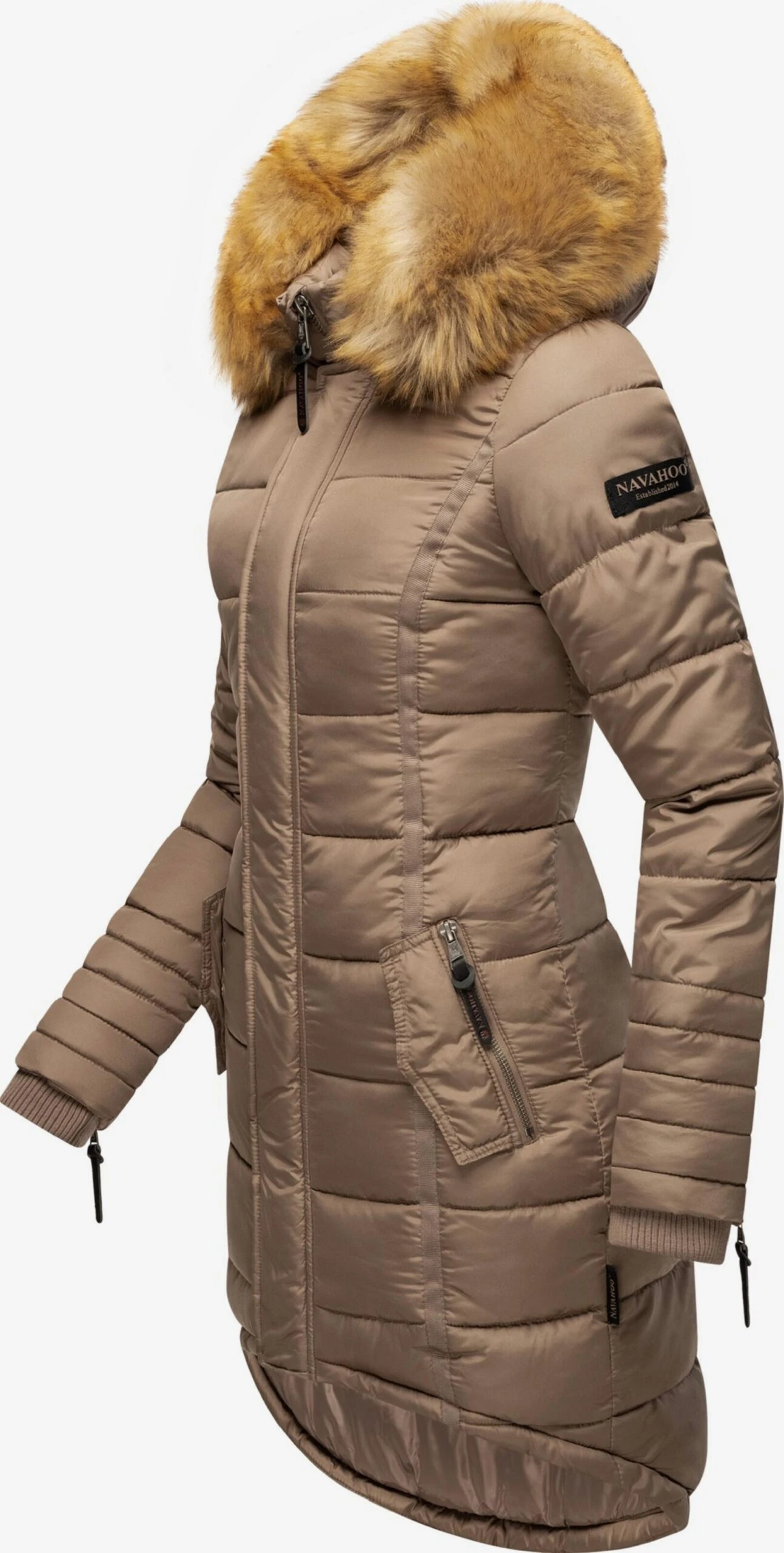 Navahoo Manteaux Dhiver Manteau D’hiver Papaya Femme Marron / Sépia 2 Navahoo Manteaux Dhiver Manteau D’hiver Papaya Femme Marron / Sépia – Image 2