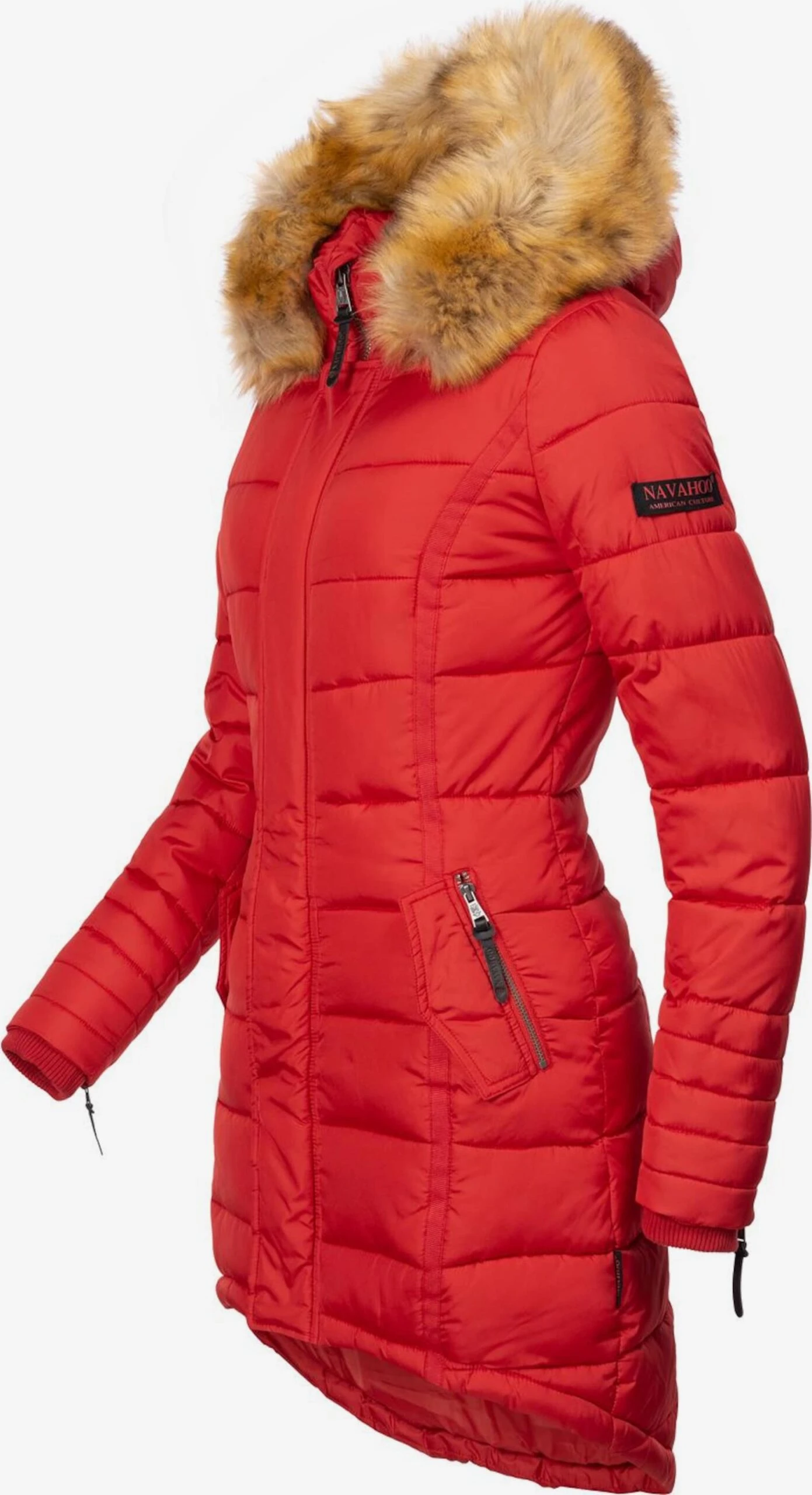 Navahoo Manteaux Dhiver Manteau D’hiver Papaya Femme Rouge 2 Navahoo Manteaux Dhiver Manteau D’hiver Papaya Femme Rouge – Image 2