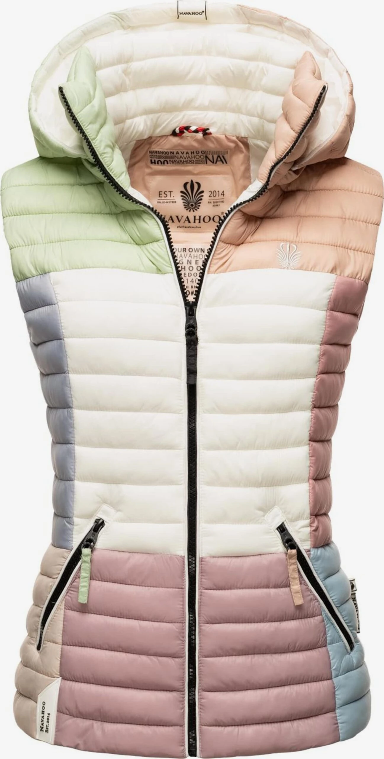 Navahoo Vestes Sans Manches Gilet Shadaa Femme Mélange De Couleurs 1 Navahoo Vestes Sans Manches Gilet Shadaa Femme Mélange De Couleurs