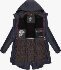 Navahoo Manteaux De Pluie Manteau Fonctionnel Rainy Flower Femme Bleu Nuit -Navahoo 070ba3d127633e061f520c828a8b2691