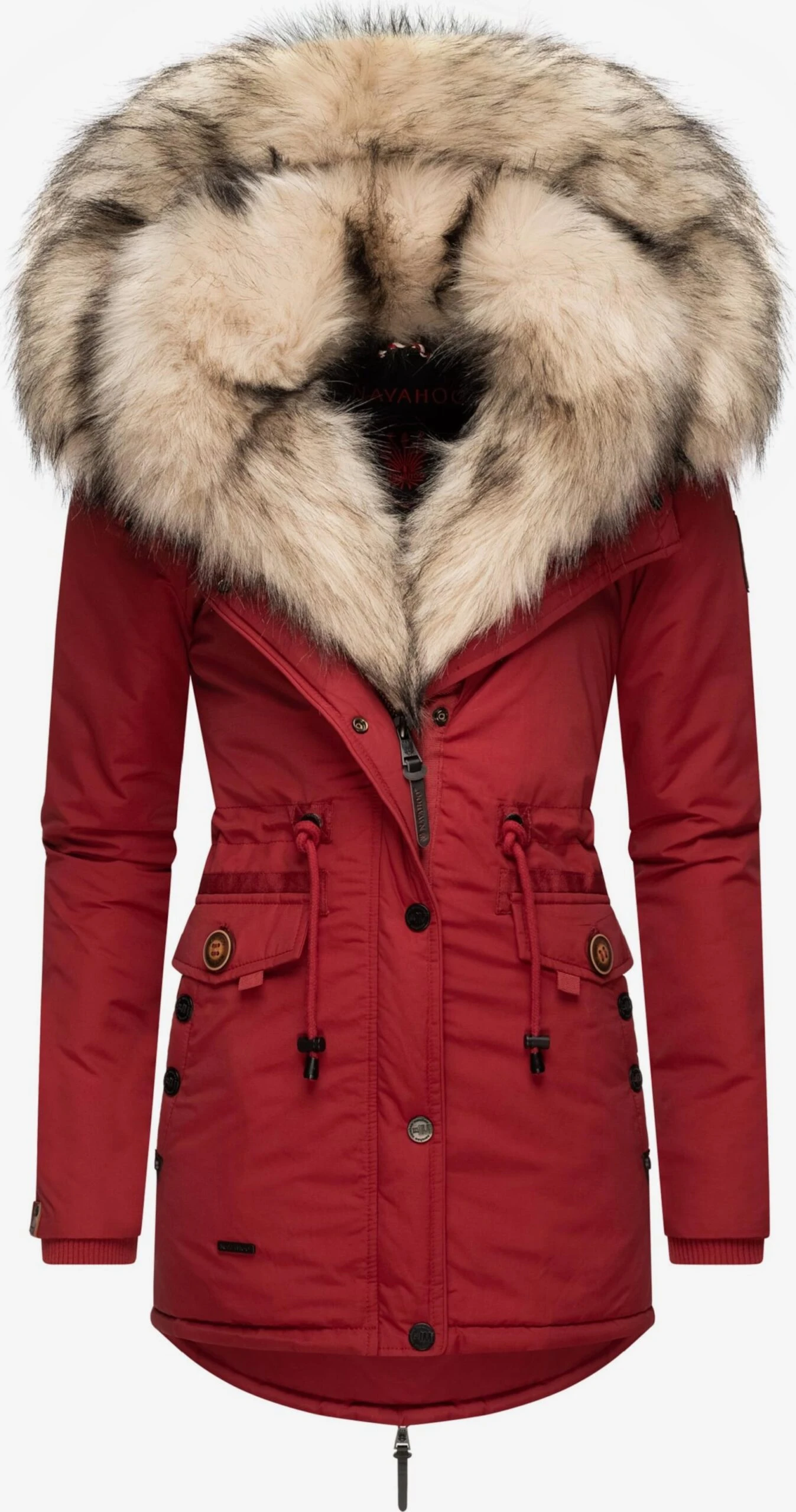 Navahoo Parkas Parka D’hiver Sweety Femme Rouge 1 Navahoo Parkas Parka D’hiver Sweety Femme Rouge