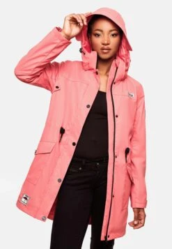Navahoo Manteaux De Pluie Manteau Mi-saison Deike Femme Rose Ancienne -Navahoo 0ad41d358678f363b8337382fce72baa