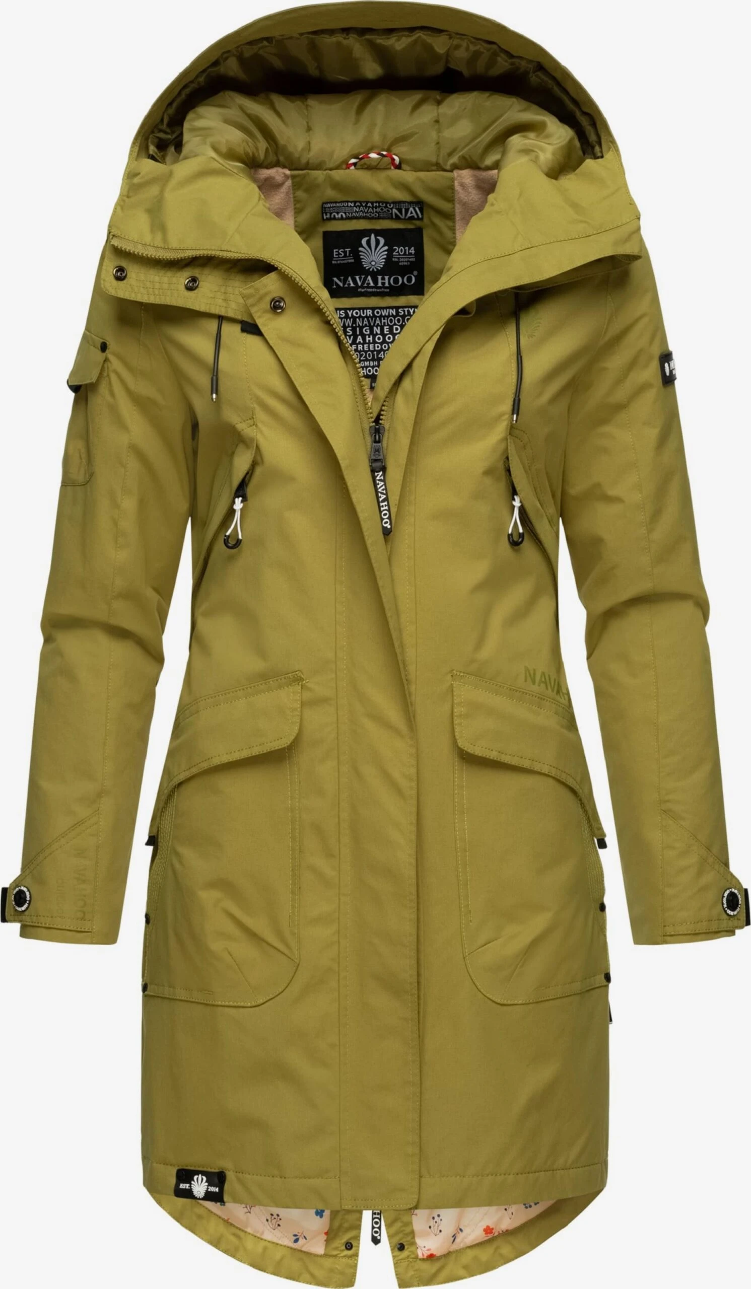 Navahoo Vestes Dextérieur Veste Fonctionnelle Pfefferschote Femme Vert 1 Navahoo Vestes Dextérieur Veste Fonctionnelle Pfefferschote Femme Vert