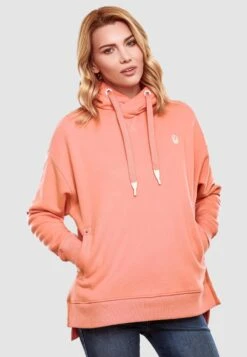 Navahoo Sweats à Capuche Sweat-shirt Silberengelchen Femme Abricot -Navahoo 0bf174394522ed90600c0a44ba1344f7