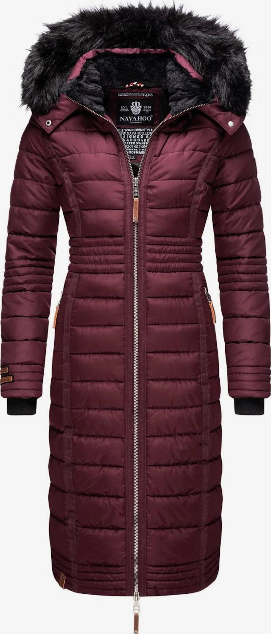 Navahoo Manteaux Dhiver Manteau D’hiver Umay Femme Lie De Vin 1 Navahoo Manteaux Dhiver Manteau D’hiver Umay Femme Lie De Vin