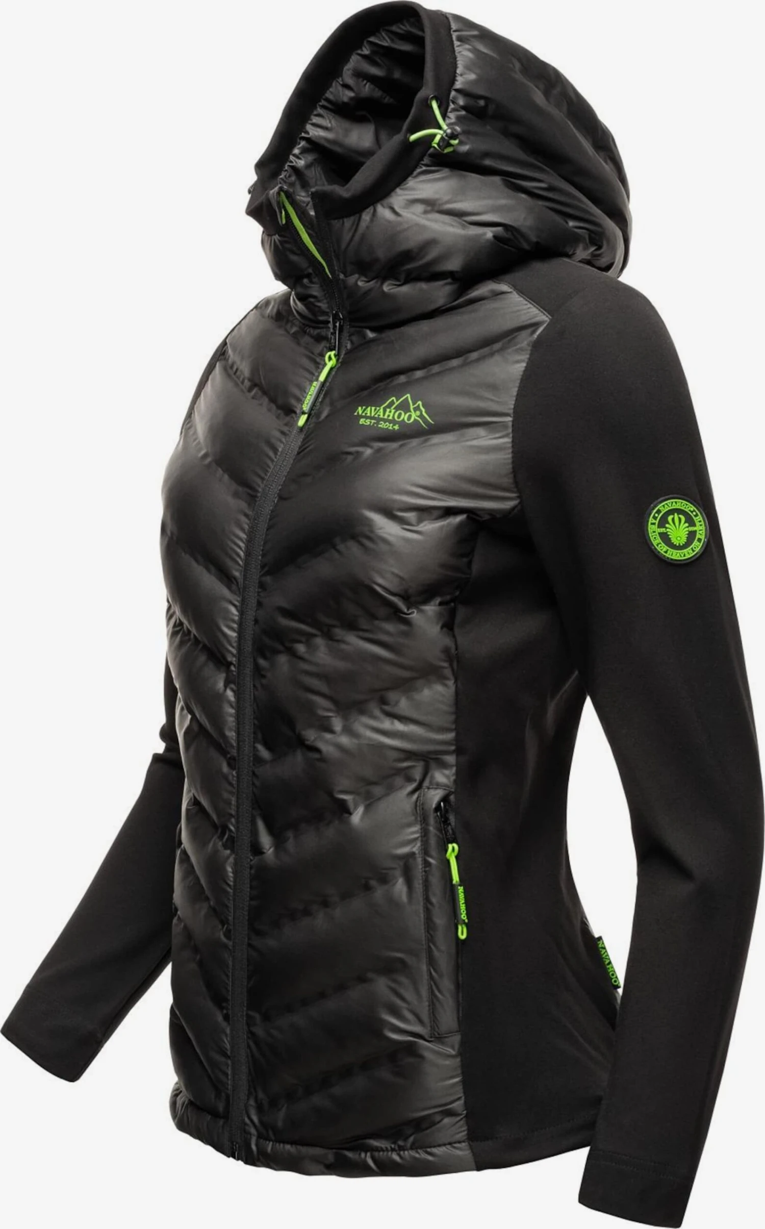 Navahoo Vestes De Mi-saison Veste Mi-saison Nimm Mich Mit Femme Noir 2 Navahoo Vestes De Mi-saison Veste Mi-saison Nimm Mich Mit Femme Noir – Image 2