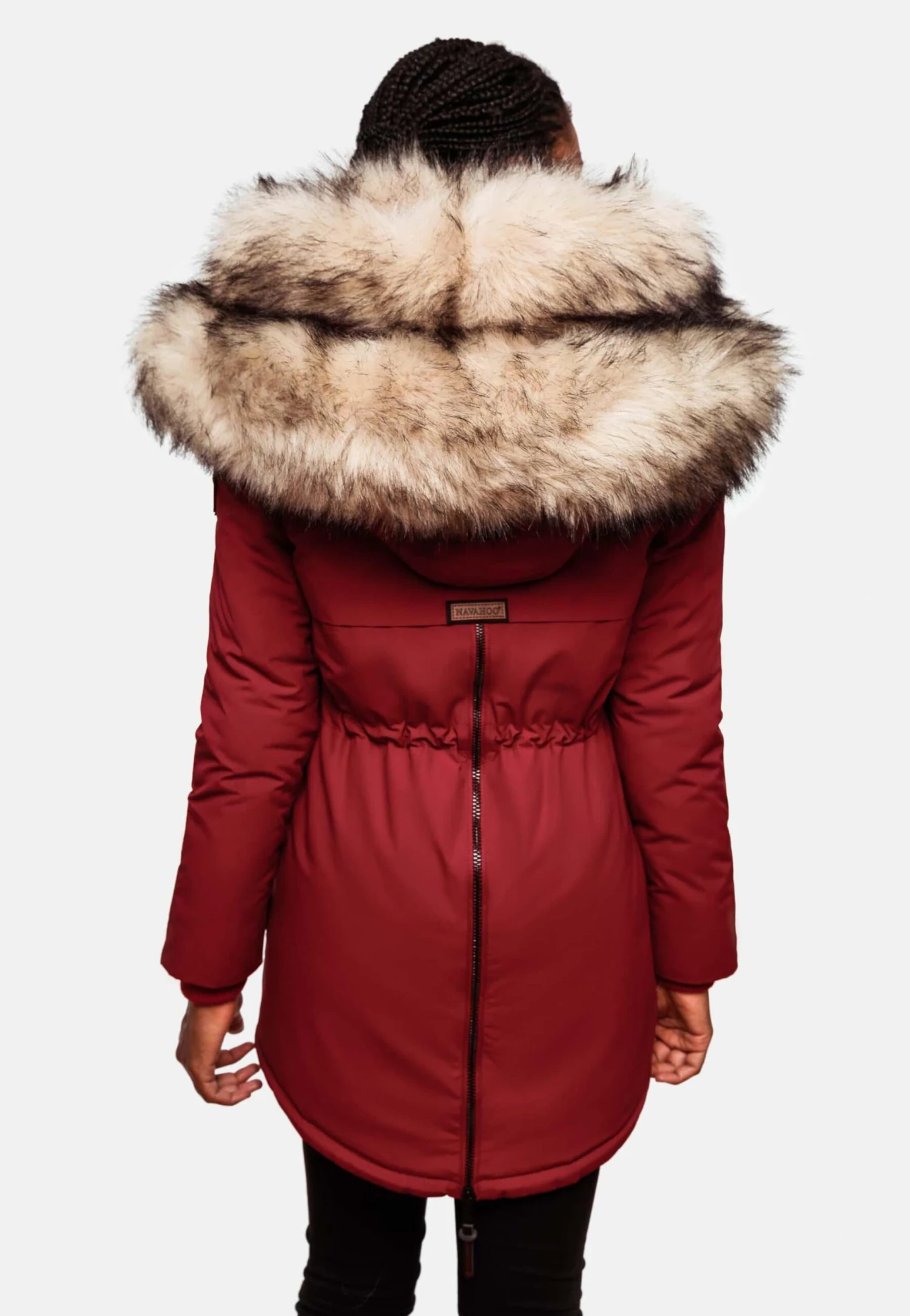 Navahoo Parkas Parka D’hiver Sweety Femme Rouge 6 Navahoo Parkas Parka D’hiver Sweety Femme Rouge – Image 6