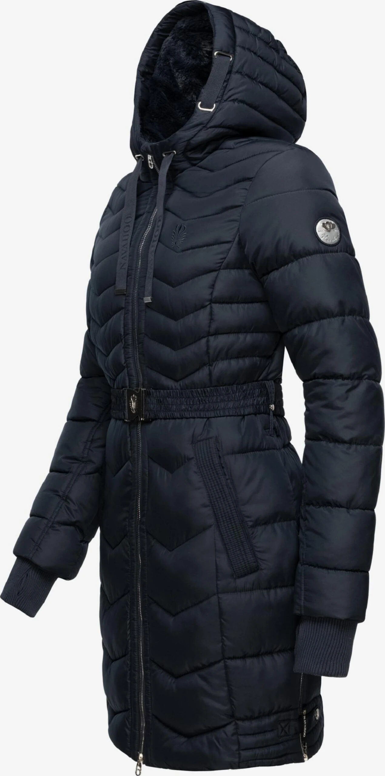 Navahoo Manteaux Dhiver Manteau D’hiver Alpenveilchen Femme Bleu Marine 2 Navahoo Manteaux Dhiver Manteau D’hiver Alpenveilchen Femme Bleu Marine – Image 2