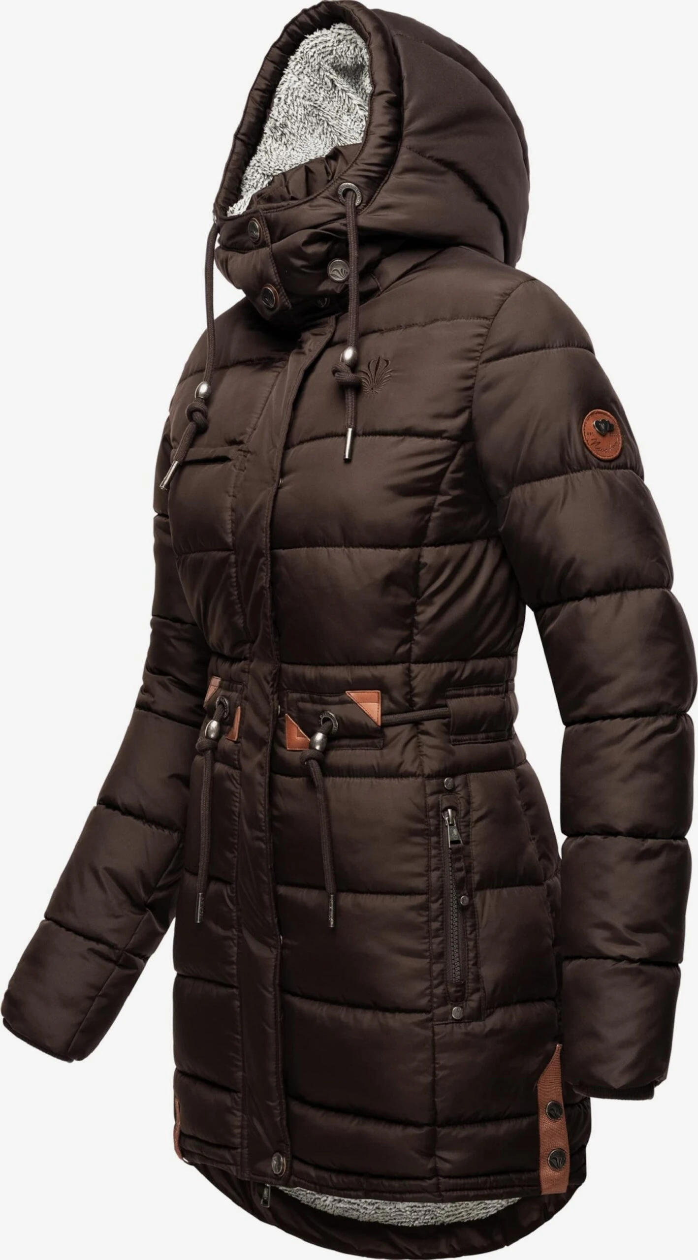 Navahoo Manteaux Dhiver Manteau D’hiver Dalie Femme Chocolat 2 Navahoo Manteaux Dhiver Manteau D’hiver Dalie Femme Chocolat – Image 2