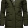 Navahoo Manteaux Dhiver Manteau D’hiver Fahmiyaa Femme Olive