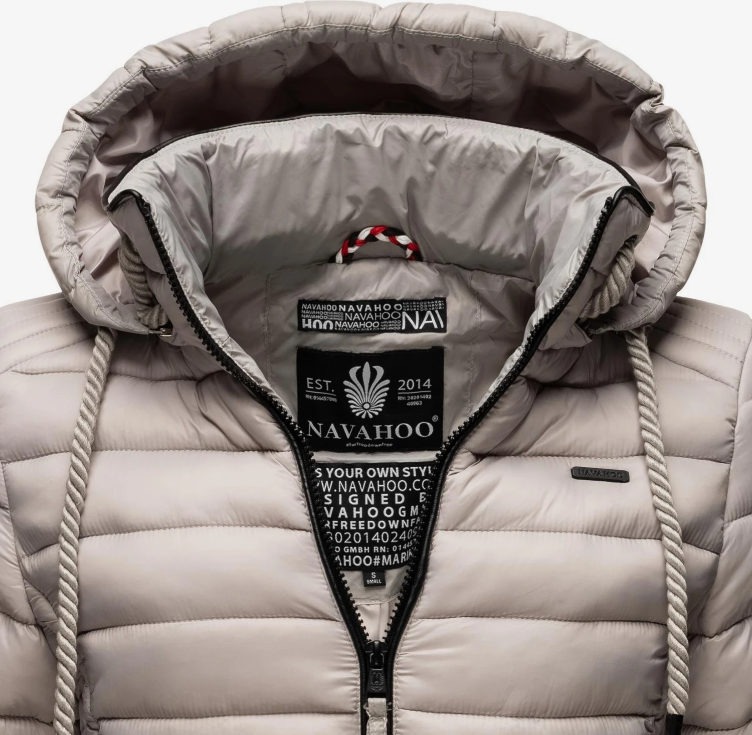 Navahoo Vestes De Mi-saison Veste Mi-saison Lulana Femme Gris 4 Navahoo Vestes De Mi-saison Veste Mi-saison Lulana Femme Gris – Image 4