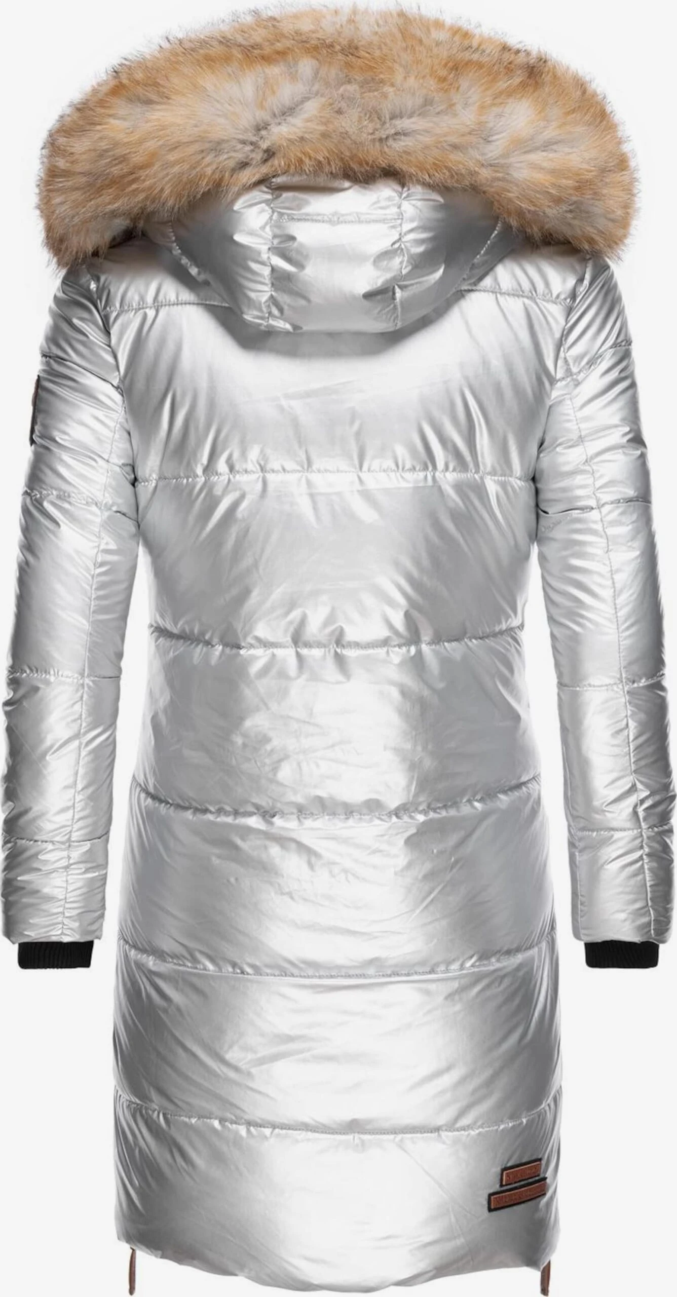 Navahoo Manteaux Dhiver Manteau D’hiver Halina Femme Argent 3 Navahoo Manteaux Dhiver Manteau D’hiver Halina Femme Argent – Image 3