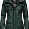 Navahoo Vestes Dextérieur Veste Fonctionnelle Tiniis Femme Vert Foncé