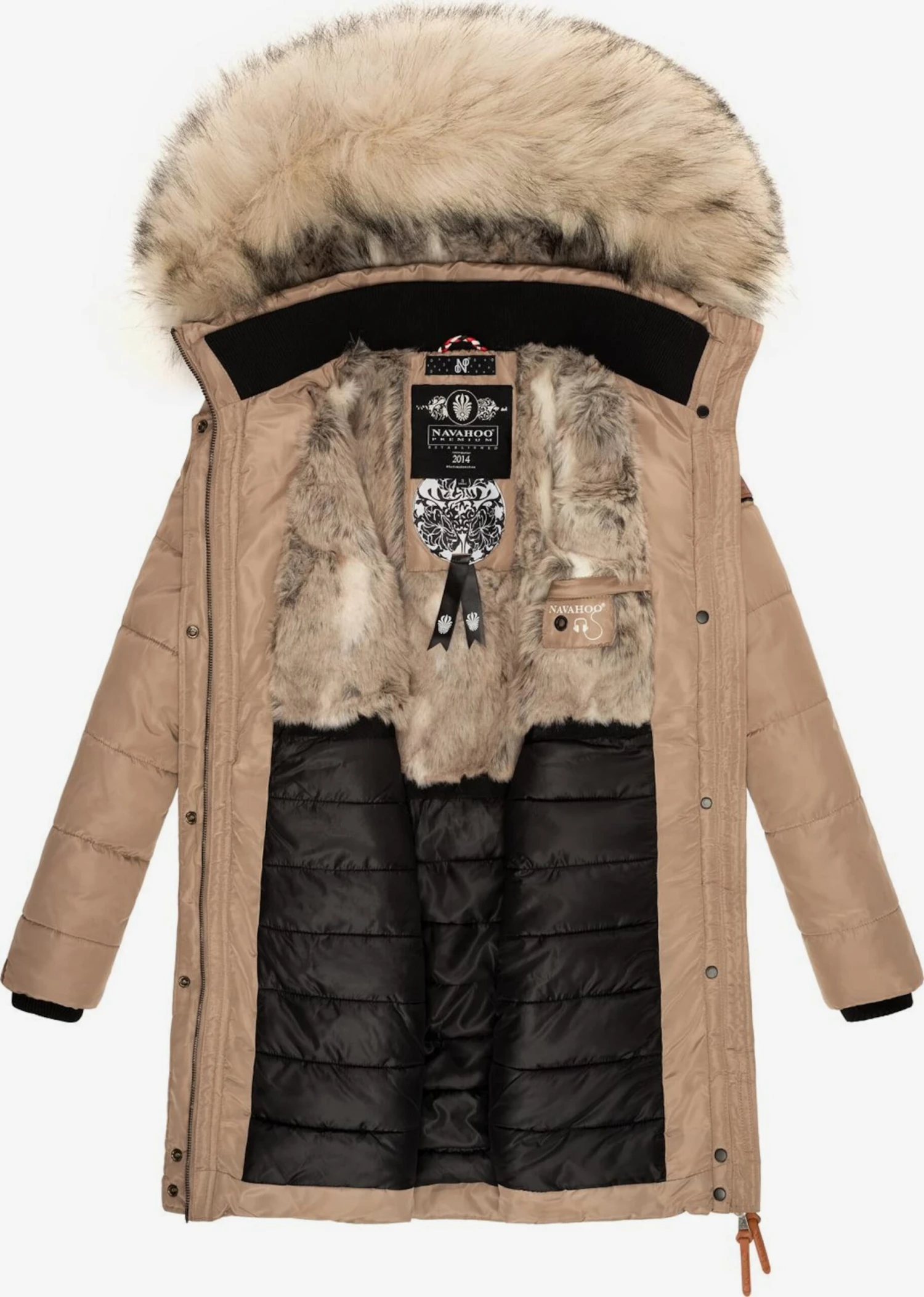 Navahoo Manteaux Dhiver Manteau D’hiver Paula Femme Noisette 6 Navahoo Manteaux Dhiver Manteau D’hiver Paula Femme Noisette – Image 6