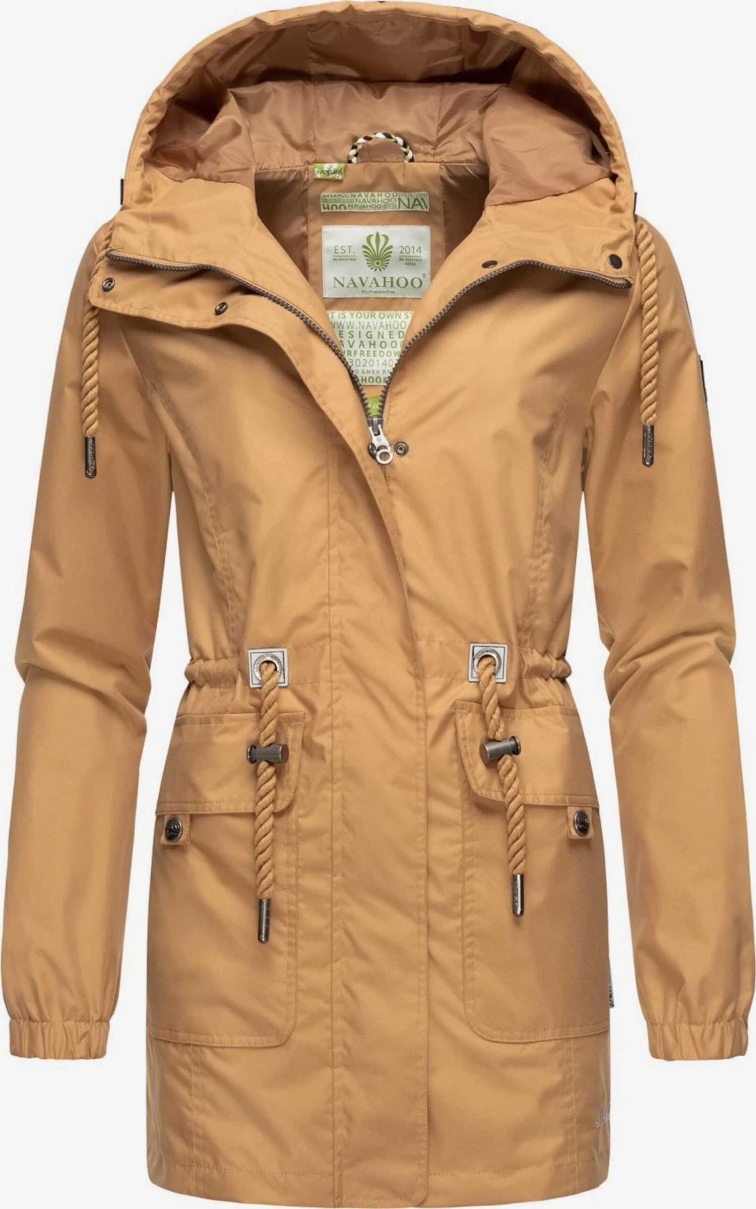 Navahoo Parkas Parka Mi-saison Neophee Femme Noisette 2 Navahoo Parkas Parka Mi-saison Neophee Femme Noisette – Image 2
