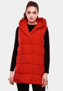Navahoo Vestes Sans Manches Gilet Madilynaa Femme Rouge Feu 14 Navahoo Vestes Sans Manches Gilet Madilynaa Femme Rouge Feu -Navahoo 13a2e3626731cc23631275fbd1a829cd