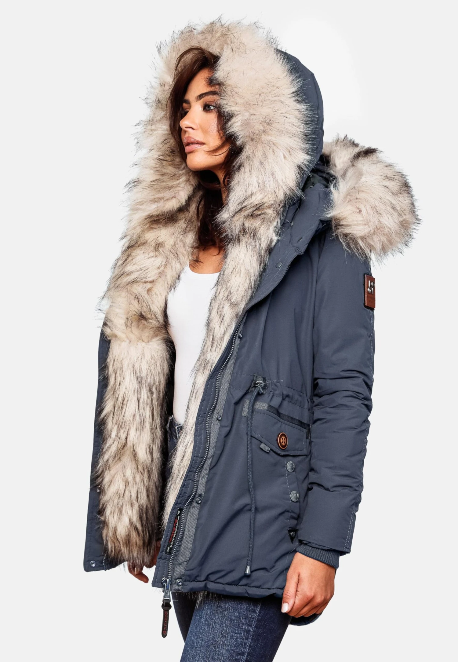 Navahoo Parkas Parka D’hiver Sweety Femme Gentiane 7 Navahoo Parkas Parka D’hiver Sweety Femme Gentiane – Image 7