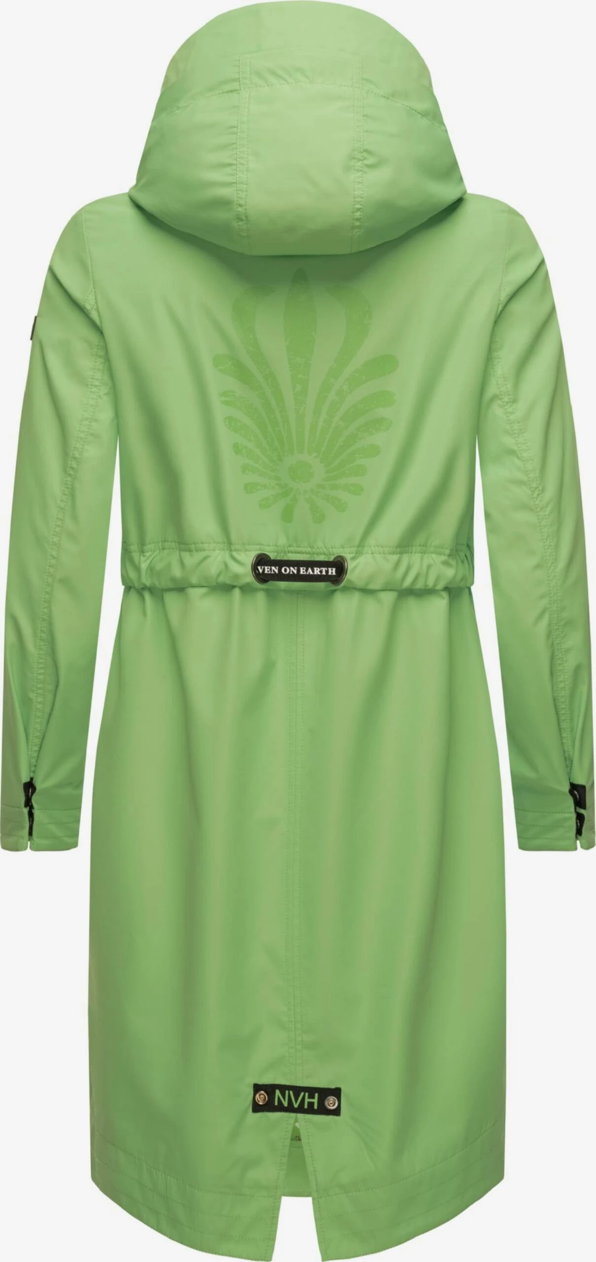 Navahoo Parkas Parka Mi-saison Josinaa Femme Vert Clair 3 Navahoo Parkas Parka Mi-saison Josinaa Femme Vert Clair – Image 3