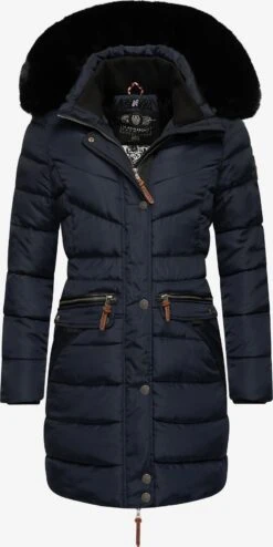 Navahoo Manteaux Dhiver Manteau D’hiver Paula Femme Bleu Marine