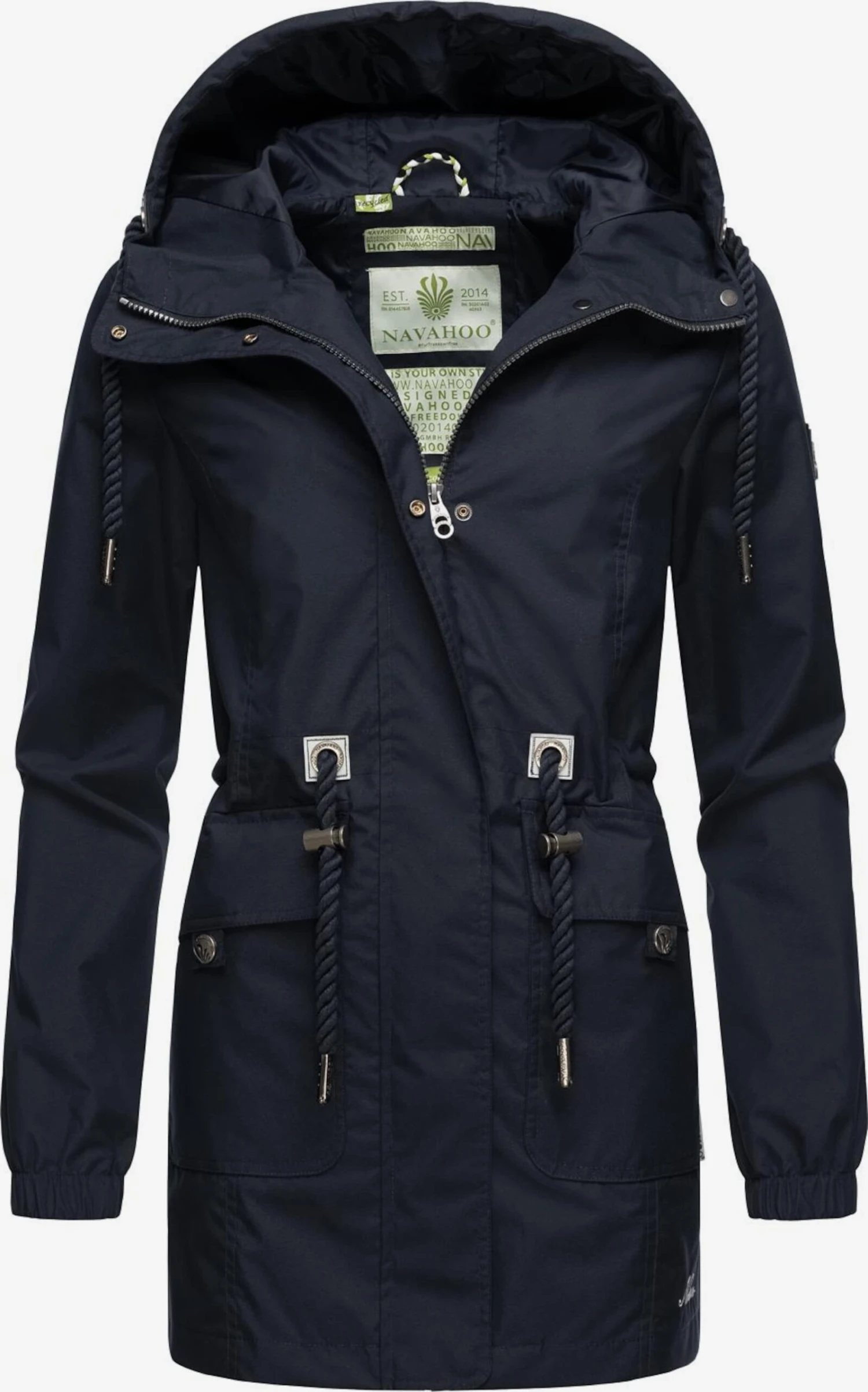 Navahoo Parkas Parka Mi-saison Neophee Femme Bleu Cobalt 2 Navahoo Parkas Parka Mi-saison Neophee Femme Bleu Cobalt – Image 2