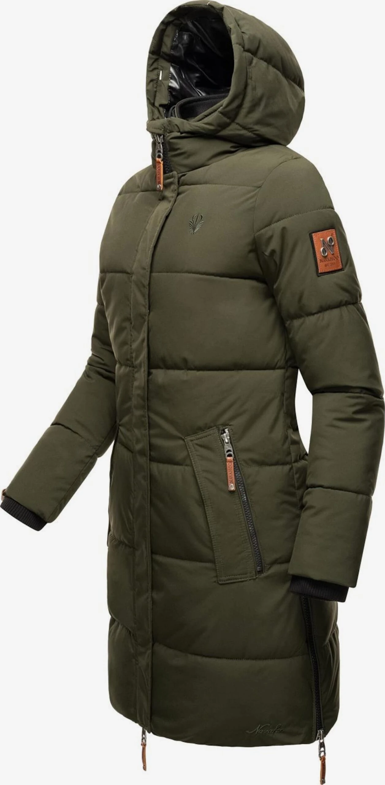 Navahoo Manteaux Dhiver Manteau D’hiver Halina Femme Olive 4 Navahoo Manteaux Dhiver Manteau D’hiver Halina Femme Olive – Image 4