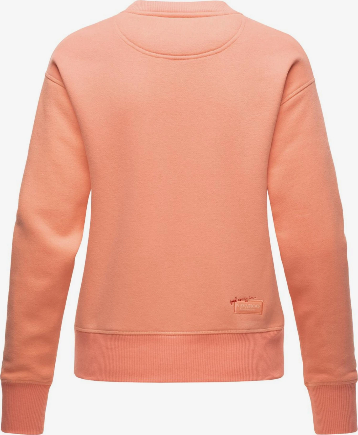 Navahoo Sweats Sweat-shirt Femme Abricot 3 Navahoo Sweats Sweat-shirt Femme Abricot – Image 3