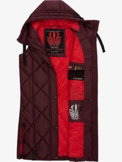 Navahoo Vestes Sans Manches Gilet Schnuckel Femme Bordeaux / Grenadine -Navahoo 1b9ed72ca00b9d2ac87269ada27c9cc2