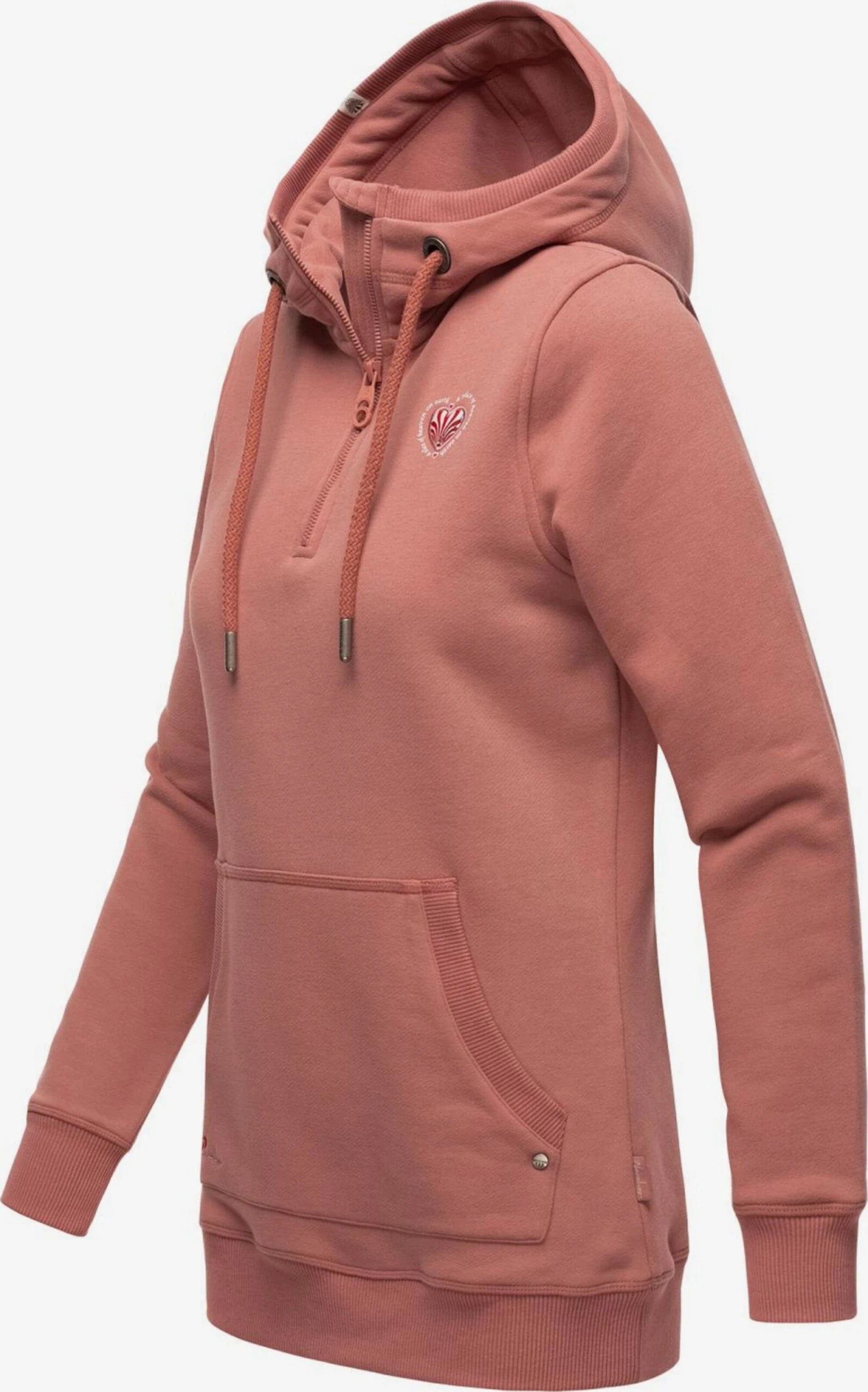 Navahoo Sweats à Capuche Sweat-shirt Zauberelfe Femme Rose 2 Navahoo Sweats à Capuche Sweat-shirt Zauberelfe Femme Rose – Image 2