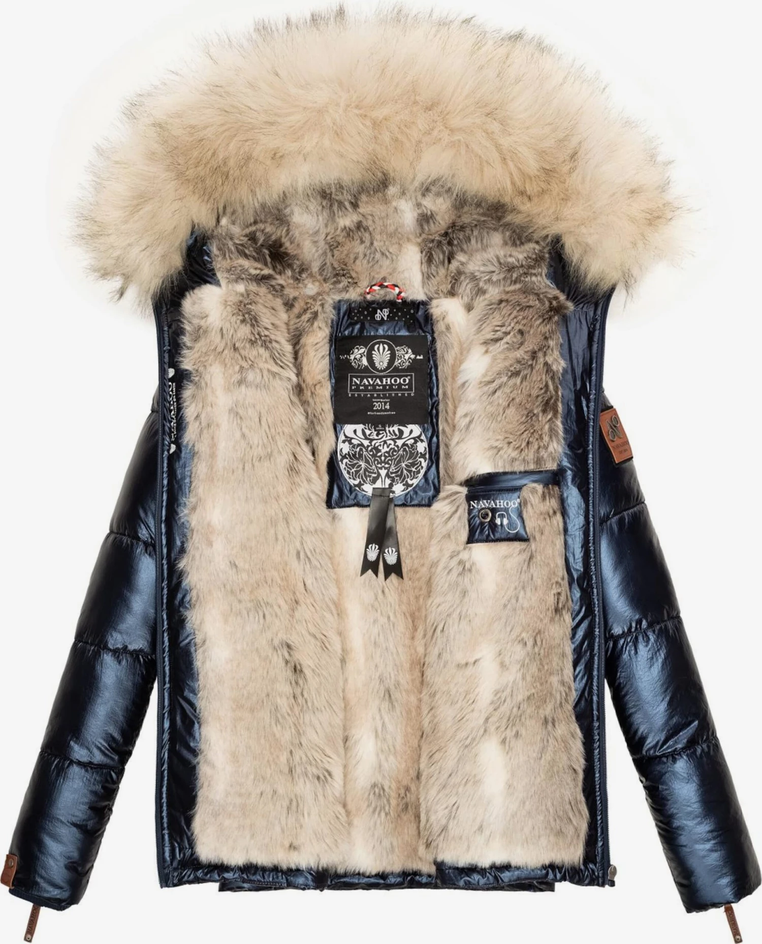 Navahoo Vestes Dhiver Veste D’hiver Tikunaa Femme Bleu Marine 5 Navahoo Vestes Dhiver Veste D’hiver Tikunaa Femme Bleu Marine – Image 5