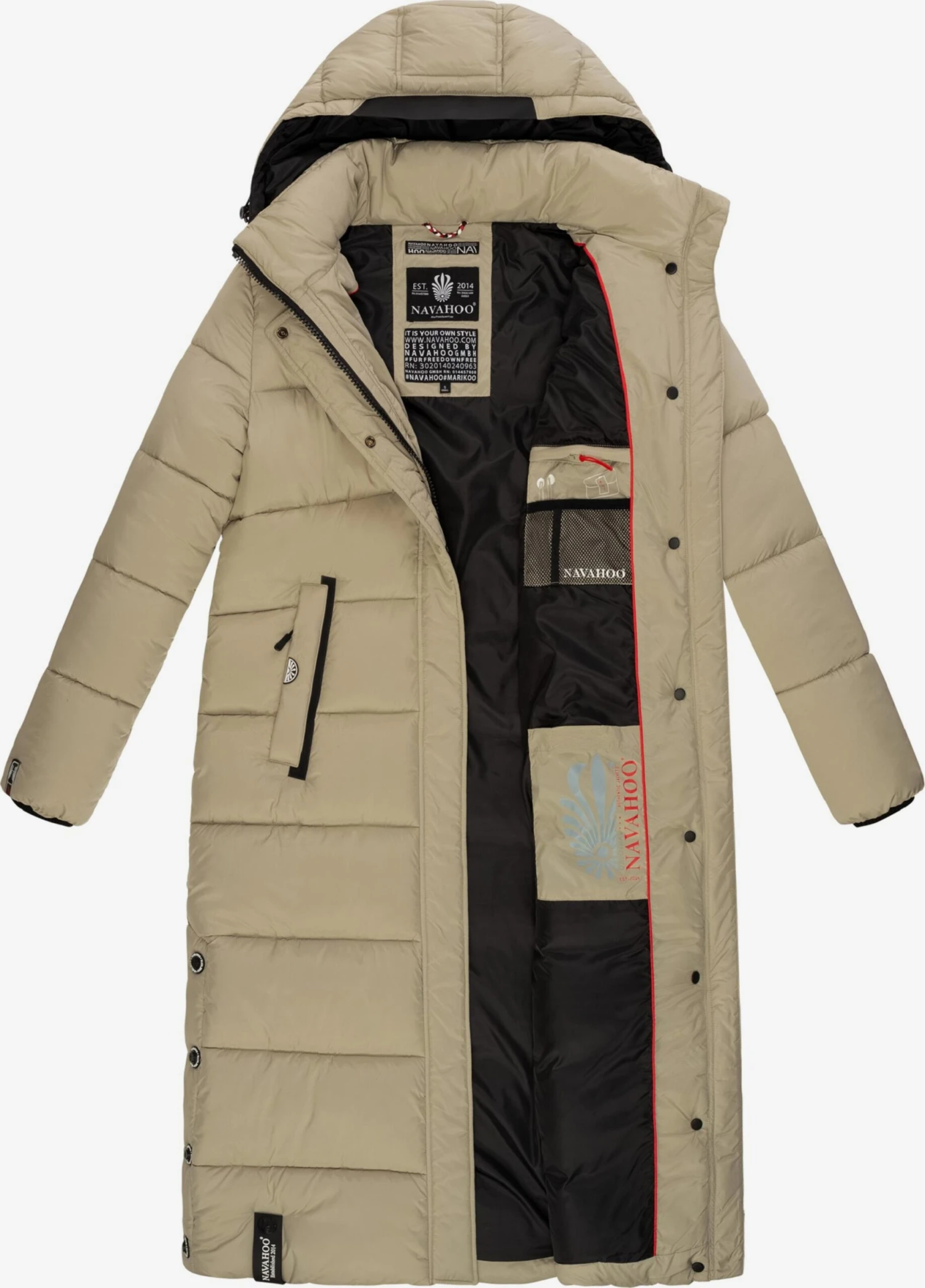 Navahoo Manteaux De Pluie Manteau Fonctionnel Isalie Femme Beige 4 Navahoo Manteaux De Pluie Manteau Fonctionnel Isalie Femme Beige – Image 4