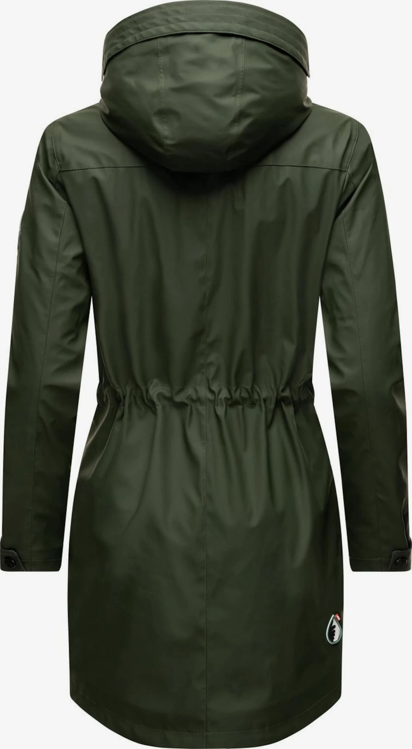 Navahoo Manteaux De Pluie Manteau Mi-saison Deike Femme Olive 3 Navahoo Manteaux De Pluie Manteau Mi-saison Deike Femme Olive – Image 3