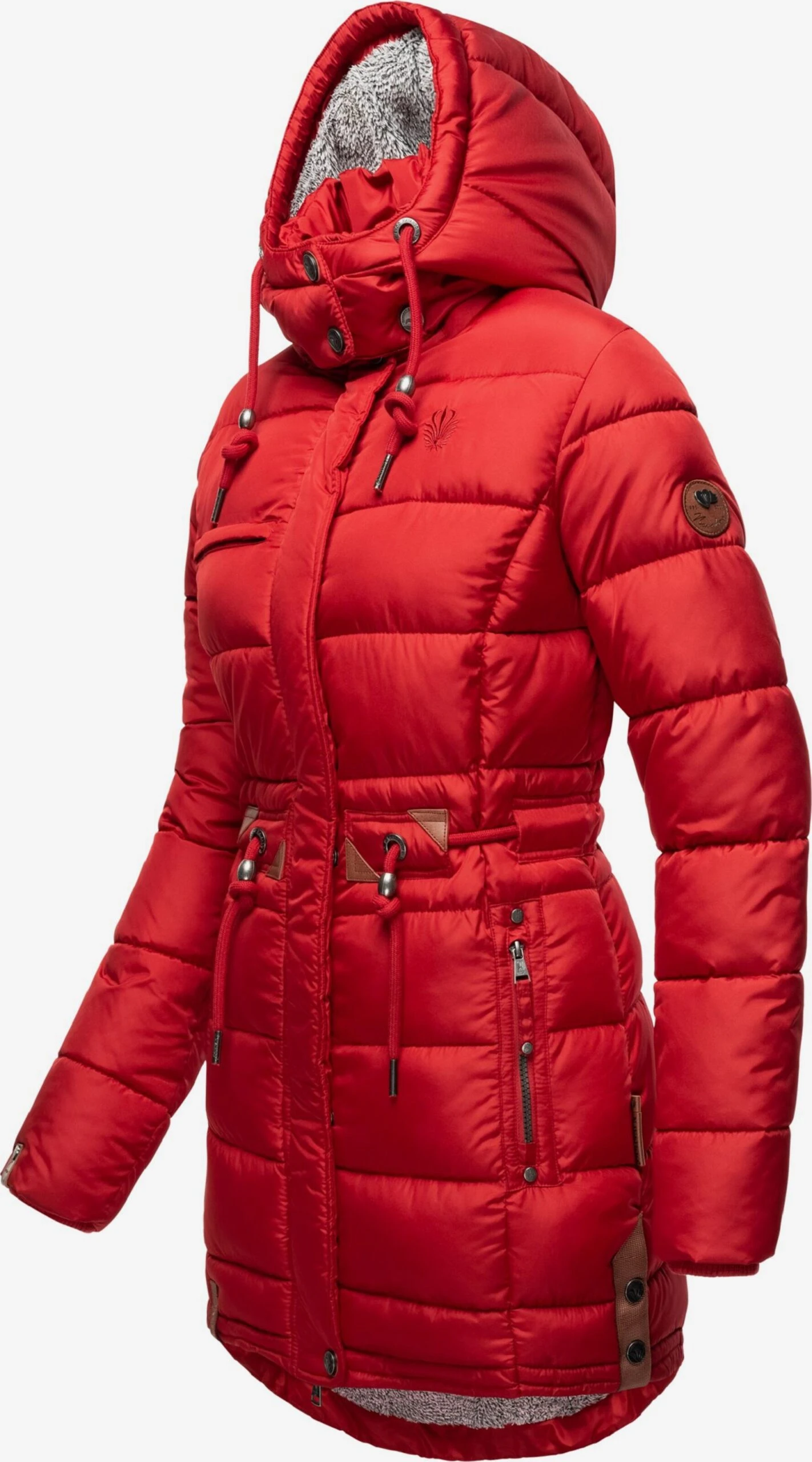 Navahoo Manteaux Dhiver Manteau D’hiver Dalie Femme Rouge 2 Navahoo Manteaux Dhiver Manteau D’hiver Dalie Femme Rouge – Image 2