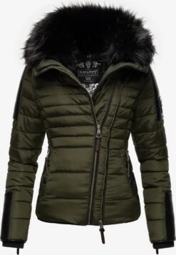 Navahoo Vestes Dhiver Veste D’hiver Yuki2 Femme Olive