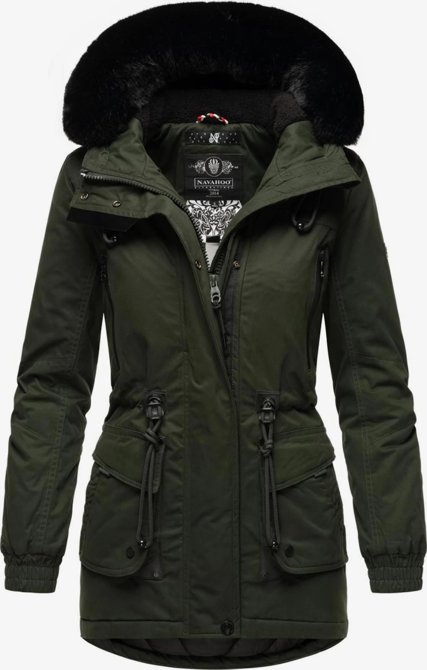 Navahoo Parkas Parka D’hiver Femme Olive 1 Navahoo Parkas Parka D’hiver Femme Olive