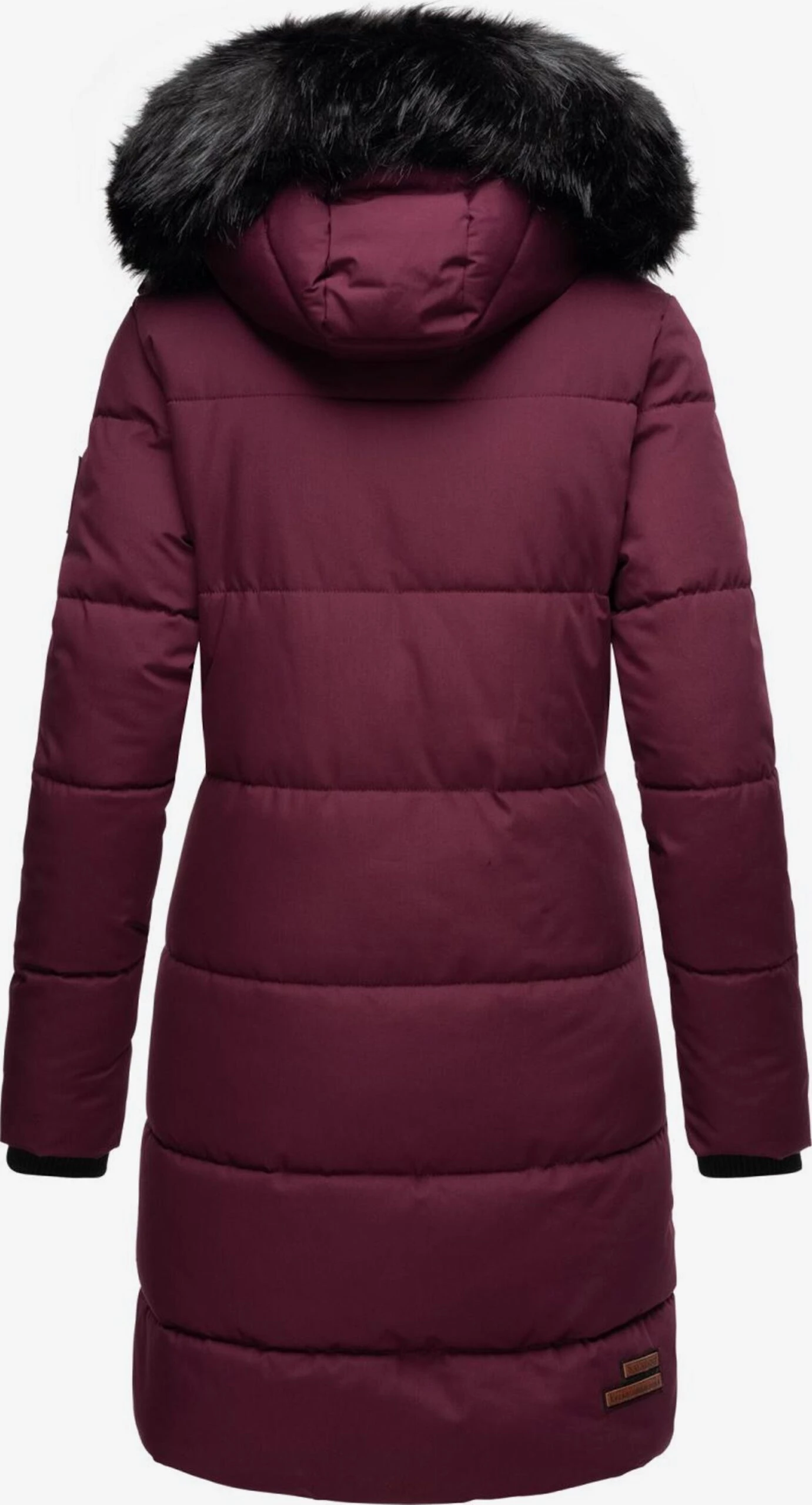 Navahoo Manteaux Dhiver Manteau D’hiver Cosimaa Femme Rouge Foncé 4 Navahoo Manteaux Dhiver Manteau D’hiver Cosimaa Femme Rouge Foncé – Image 4