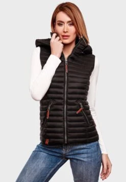 Navahoo Vestes Sans Manches Gilet Shadaa Femme Noir 12 Navahoo Vestes Sans Manches Gilet Shadaa Femme Noir -Navahoo 23f6b2ab52cc60a4111b2a1c48ba70e3