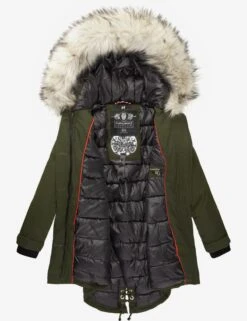 Navahoo Parkas Parka D’hiver Femme Vert -Navahoo 249ab5e2eabba7f12438816960e49e55