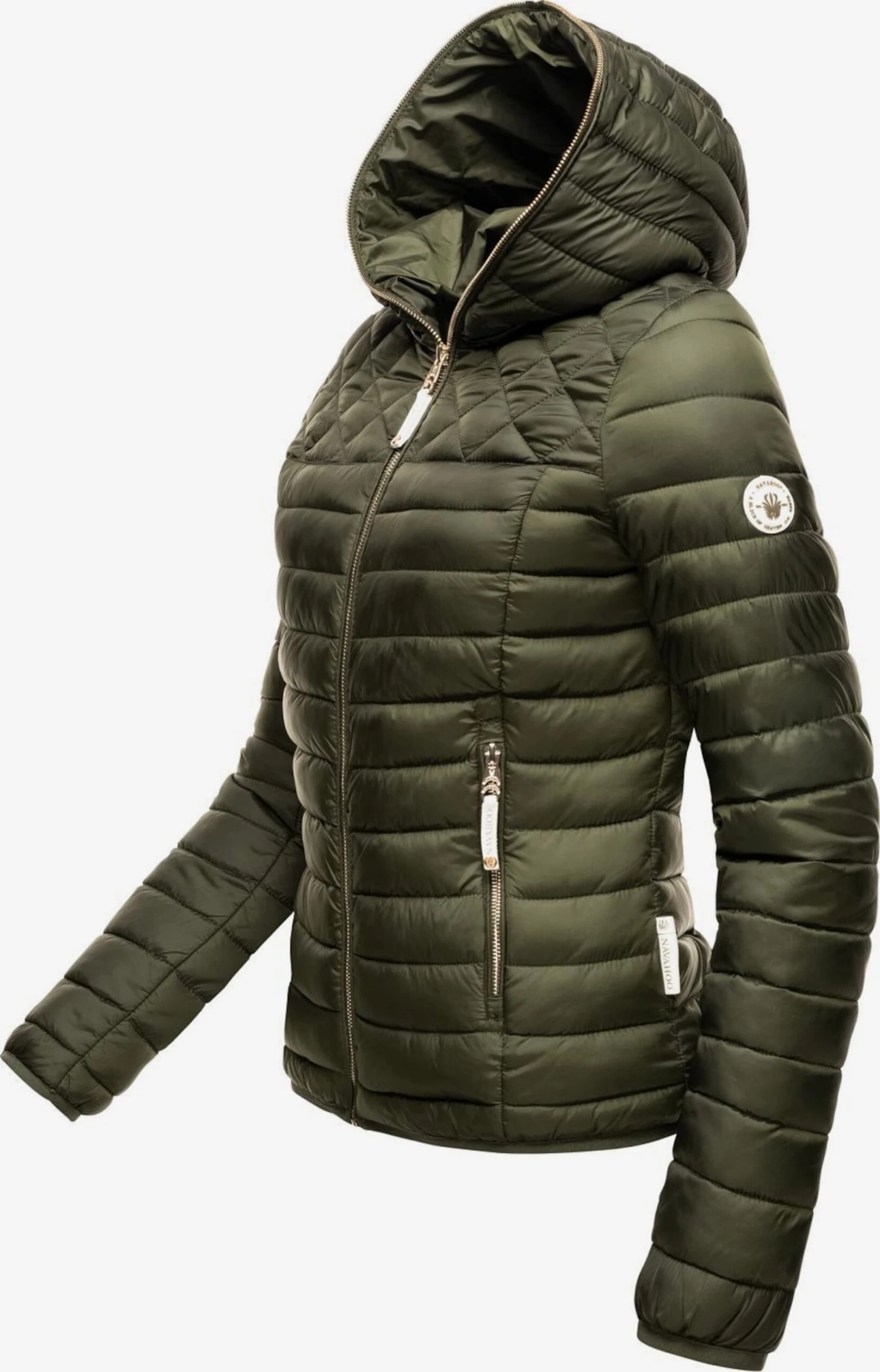 Navahoo Vestes De Mi-saison Veste Mi-saison Ich Bin Hübsch Femme Olive 2 Navahoo Vestes De Mi-saison Veste Mi-saison Ich Bin Hübsch Femme Olive – Image 2