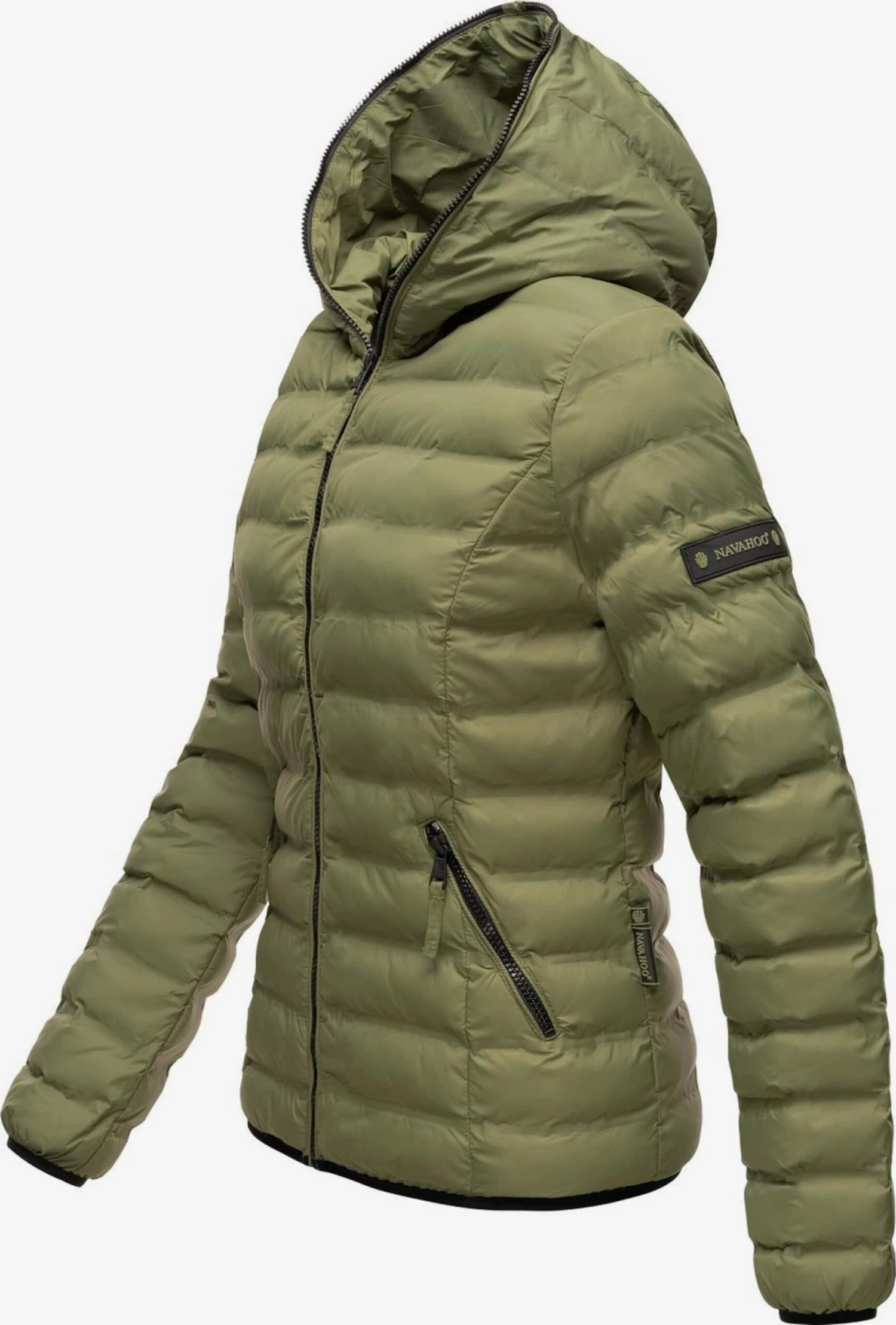 Navahoo Vestes De Mi-saison Veste Mi-saison Neevia Femme Olive 3 Navahoo Vestes De Mi-saison Veste Mi-saison Neevia Femme Olive – Image 3