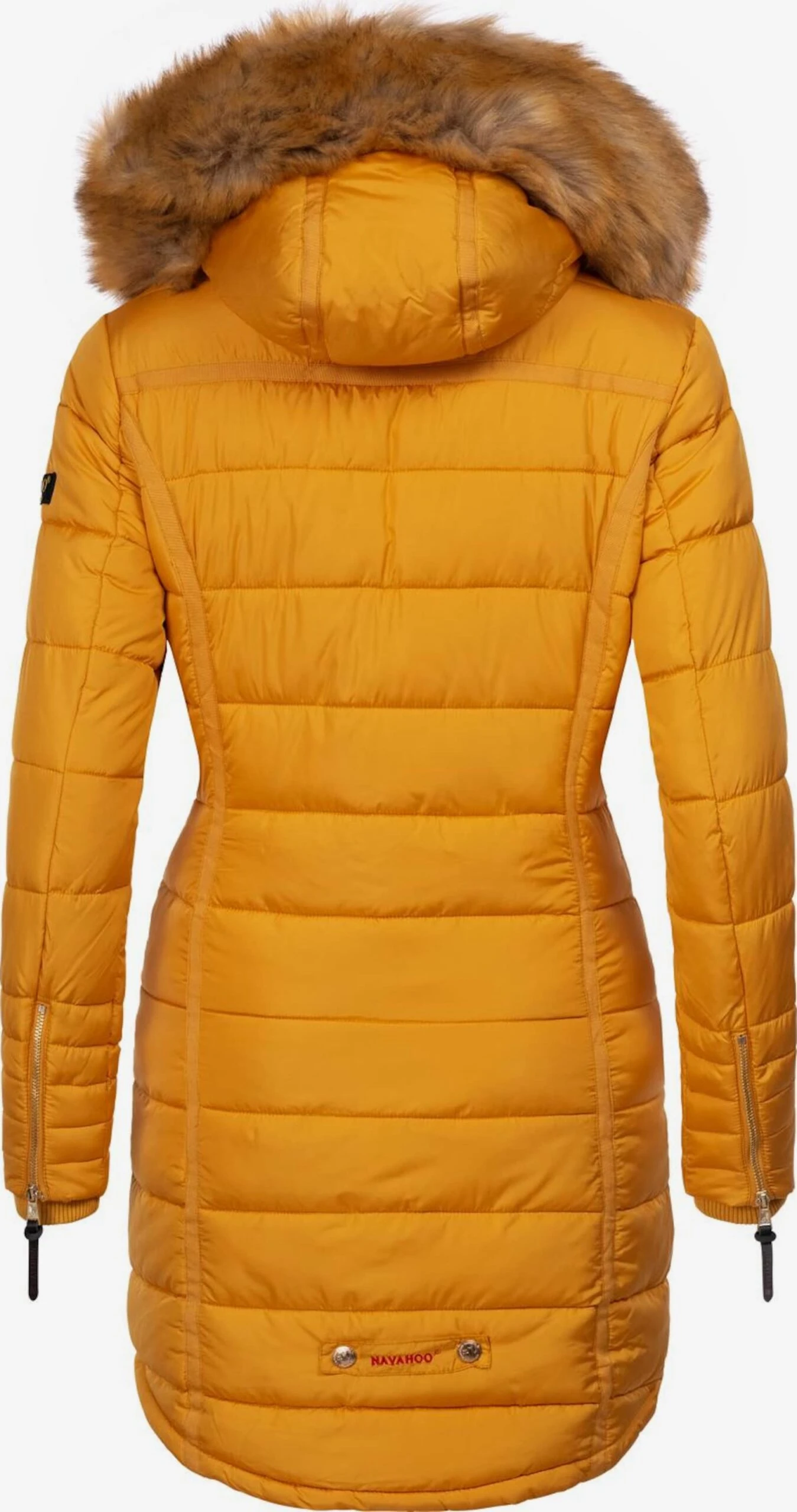 Navahoo Manteaux Dhiver Manteau D’hiver Papaya Femme Miel 4 Navahoo Manteaux Dhiver Manteau D’hiver Papaya Femme Miel – Image 4