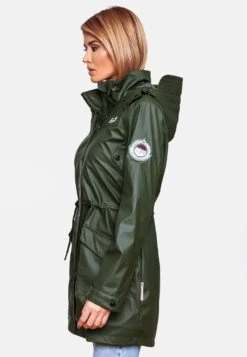 Navahoo Manteaux De Pluie Manteau Mi-saison Deike Femme Olive 13 Navahoo Manteaux De Pluie Manteau Mi-saison Deike Femme Olive -Navahoo 26feae48b0ce21a5e9b5fc9a5b82f640