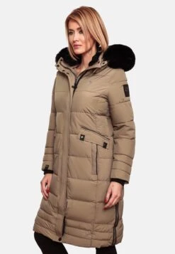 Navahoo Manteaux Dhiver Manteau D’hiver Fahmiyaa Femme Noisette -Navahoo 27a8a484bc7995582928e76d9952c609