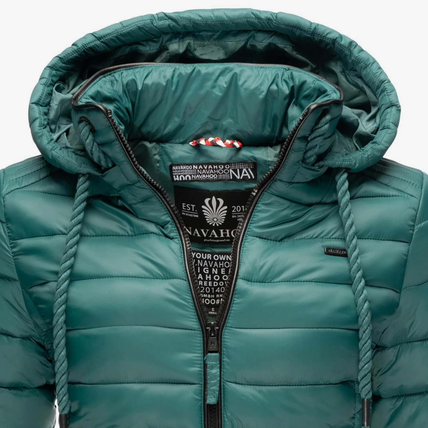 Navahoo Vestes De Mi-saison Veste Mi-saison Lulana Femme Vert 8 Navahoo Vestes De Mi-saison Veste Mi-saison Lulana Femme Vert – Image 8